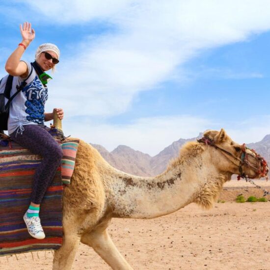 Camel Riding in Dubai Desert